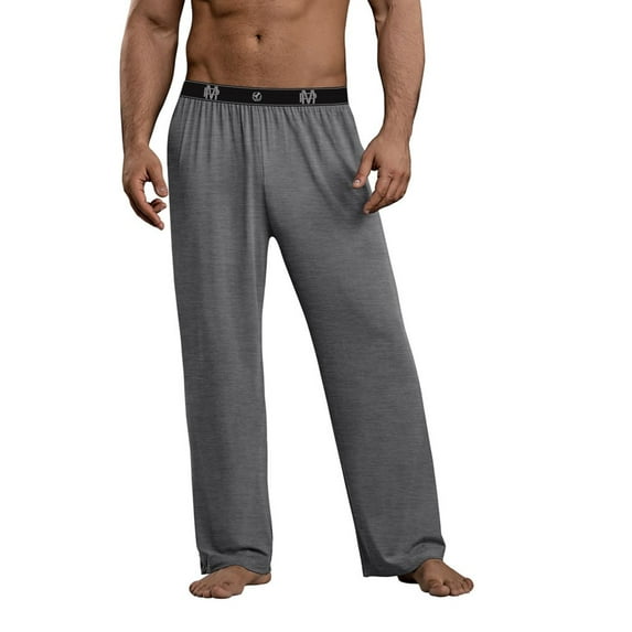 Men's Male Power 188253 Super Soft Breathable Lounge Pant (Grey L)