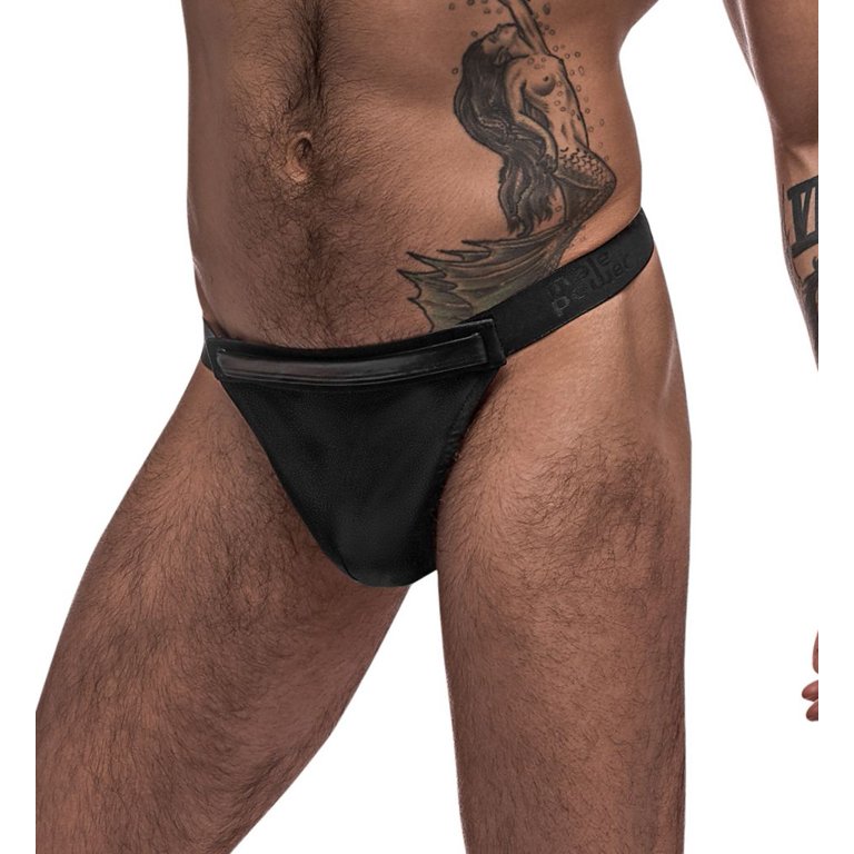 Men's Male Power 448-258 Grip & Rip Thong (Black S/M)