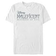 thumbnail image 1 of Men's Maleficent: Mistress of All Evil Basic Movie Logo  Graphic Tee White X Large, 1 of 4