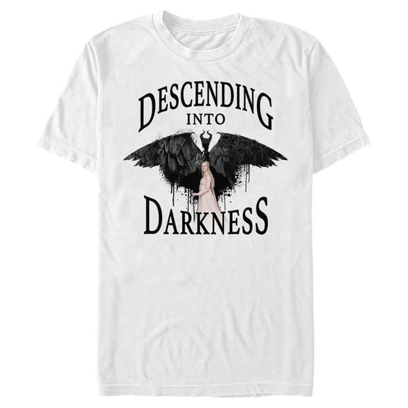 Men's Maleficent: Mistress of All Evil Descending  Graphic Tee White Small