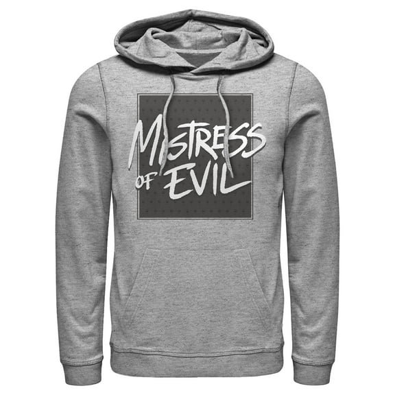 Men's Maleficent: Mistress of All Evil Painted Sign Pull Over Hoodie Athletic Heather Large