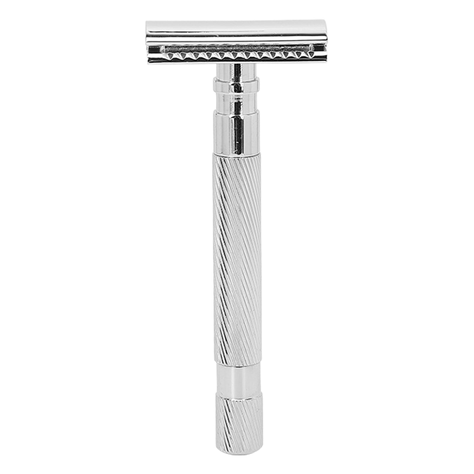 Men's Manual Shaver Old Style Diamond Texture Alloy Double Edge Safety ...