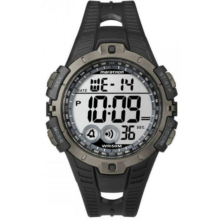 Men's Timex Digital Water Resistant Sport Watch, T5K802 Black