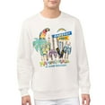 thumbnail image 1 of Men's Margaritaville  Cream Los Angeles Chargers Gameday Party Fleece Sweatshirt, 1 of 2