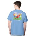 thumbnail image 1 of Men's Margaritaville Light Blue Dallas Cowboys Flip Flop T-Shirt, 1 of 4