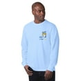 thumbnail image 1 of Men's Margaritaville Light Blue Los Angeles Rams It's Five O'Clock Somewhere Long Sleeve T-Shirt, 1 of 2