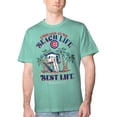 thumbnail image 1 of Men's Margaritaville Mint Chicago Cubs Beach Hut Graphic T-Shirt, 1 of 2