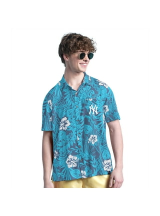Yankees ボタンアップシャツ XL ネイビー Yankees Button Down Shirt