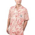 thumbnail image 1 of Men's Margaritaville Red St. Louis Cardinals Monstera Print Party Button-Up Shirt, 1 of 2