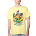 thumbnail image 1 of Men's Margaritaville Yellow Atlanta Braves Five O'Clock Graphic T-Shirt, 1 of 2