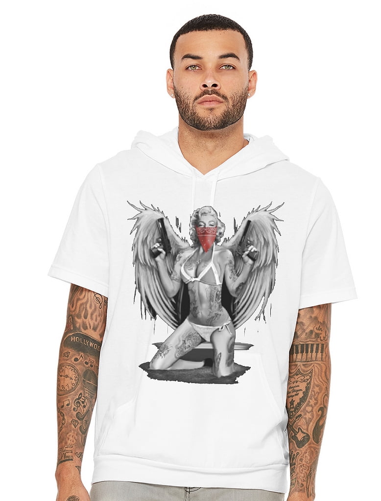 Marilyn monroe red bandana hoodie sales