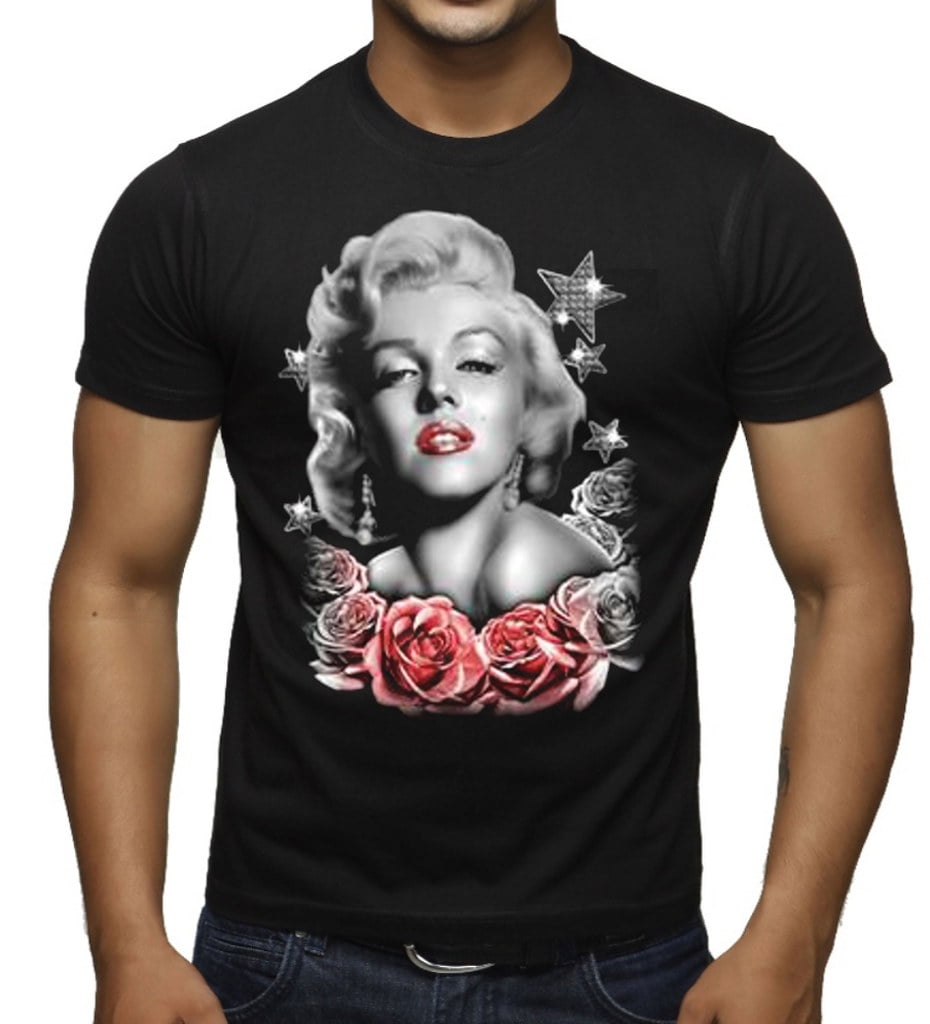 Men's Marilyn Monroe Starlet Black T-Shirt 3X-Large - Walmart.com
