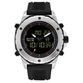 thumbnail image 1 of Men's Marine Star 98C119 Black Rubber Analog Quartz Watch, 1 of 2