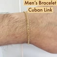 thumbnail image 1 of Men’s Mariner Link, Cuban Link Bracelet, Figaro Link  14K Gold Filled Bracelet Men's Jewelry / Pulsera para Hombre Oro Laminado Cuban Link, Figaro Link, Mariner Link, 1 of 5