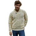 thumbnail image 1 of Men's Merino Wool Shawl Collar Single Button Sweater, 1 of 9