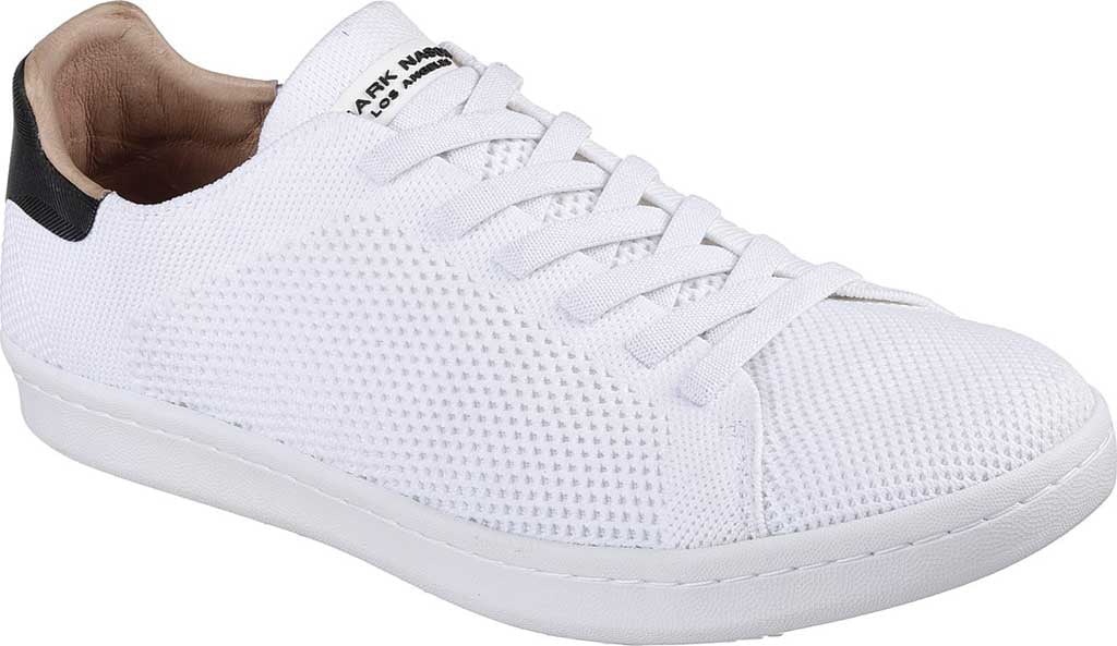 Men's Mark Nason Los Angeles Bryson Sneaker White/Black 11.5 M - Walmart.com