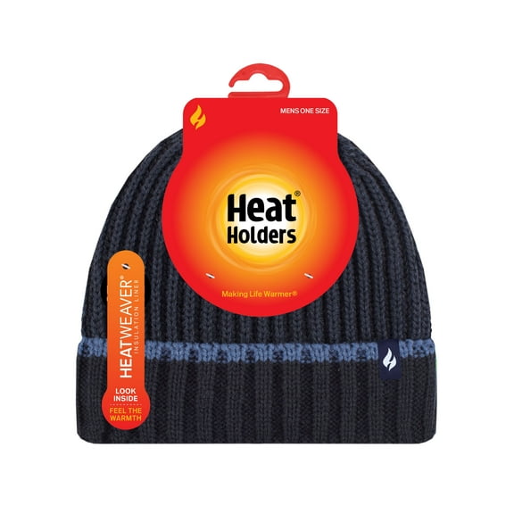 Men's Mark Rib Knit Chunky Twist Hat