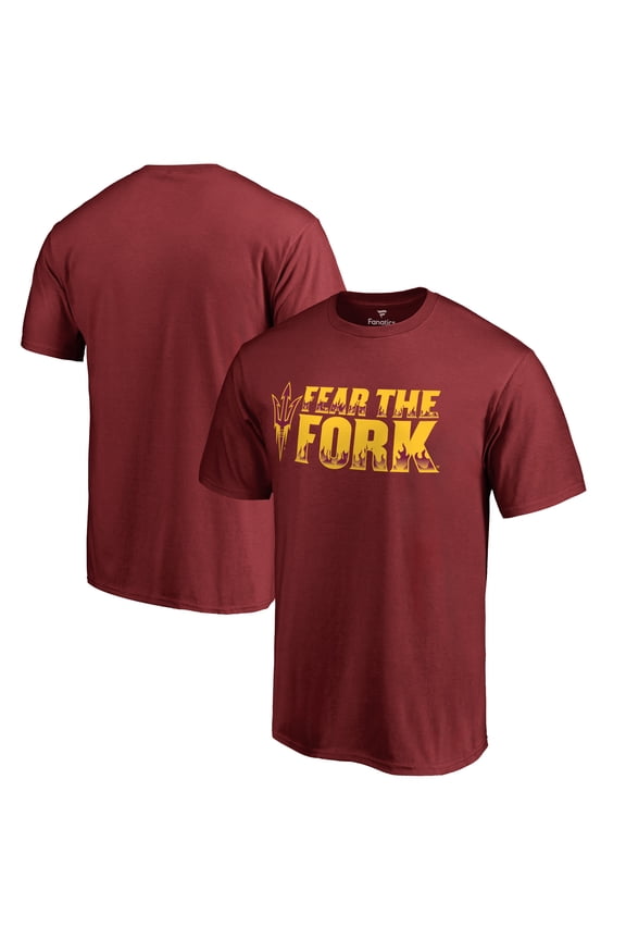 Men's Maroon Arizona State Sun Devils Fear the Fork Hometown Collection T-Shirt