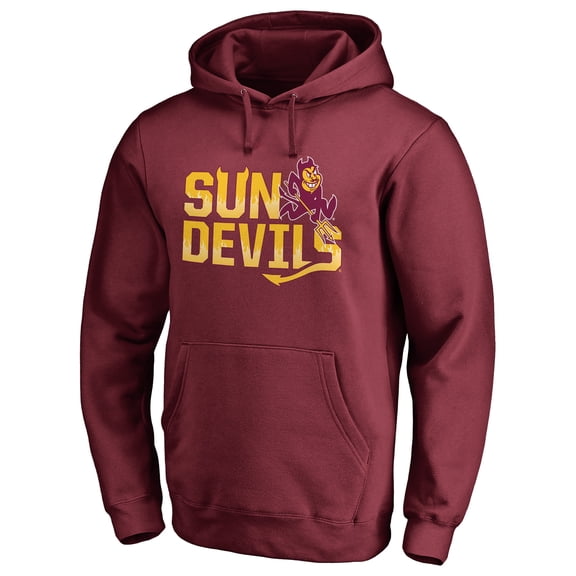 Men's Maroon Arizona State Sun Devils Team Hometown Collection Pullover Hoodie
