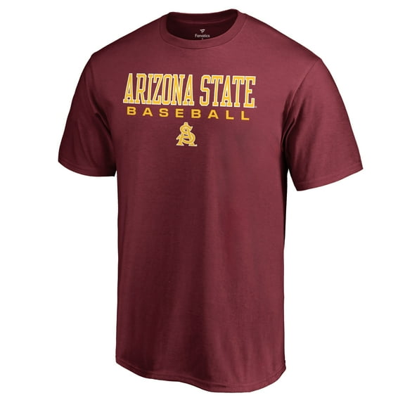 Men's Maroon Arizona State Sun Devils Team Unity Baseball T-Shirt