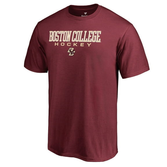 Men's Maroon Boston College Eagles Team Unity Hockey T-Shirt