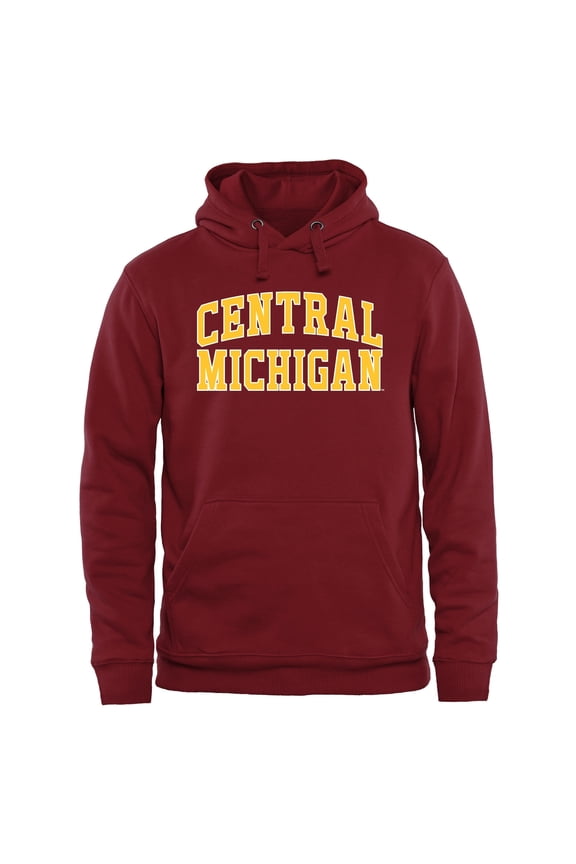 Men's Maroon Central Michigan Chippewas Everyday Pullover Hoodie