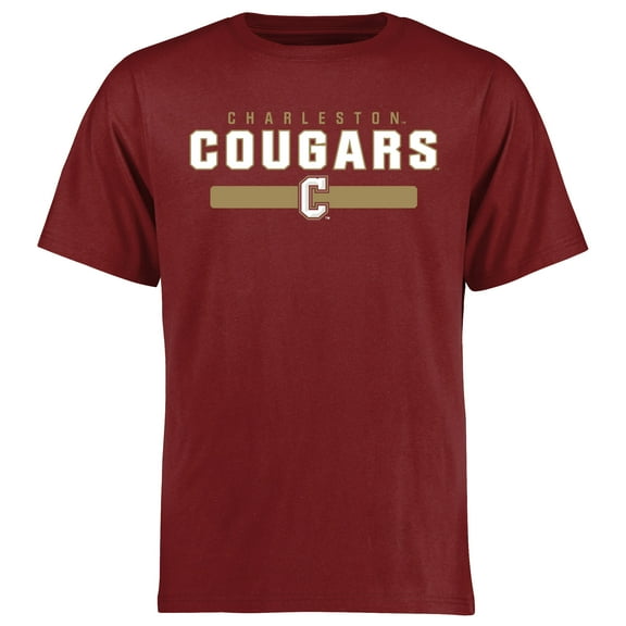 Men's Maroon Charleston Cougars Team Strong T-Shirt