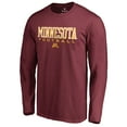 thumbnail image 1 of Men's Garnet Minnesota Golden Gophers Team Unity Football Long Sleeve T-Shirt, 1 of 3