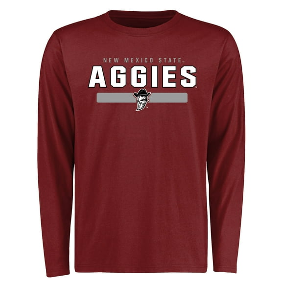 Men's Maroon New Mexico State Aggies Team Strong Long Sleeve T-Shirt