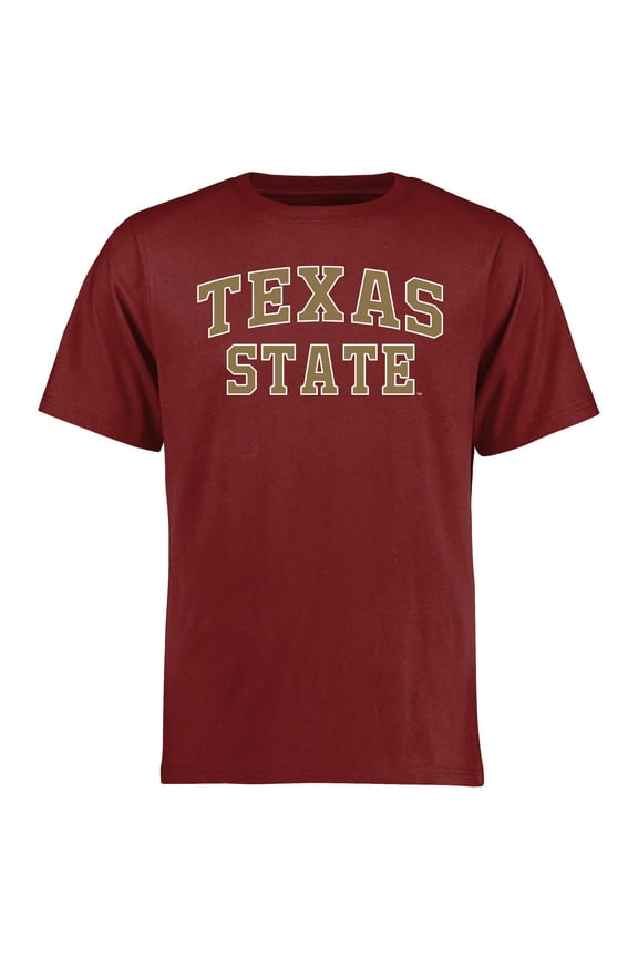 Men's Maroon Texas State Bobcats Everyday T-Shirt