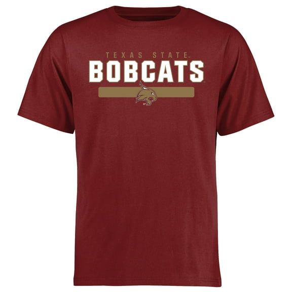 Men's Maroon Texas State Bobcats Team Strong T-Shirt