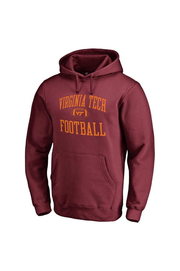 Men's Maroon Virginia Tech Hokies First Sprint Pullover Hoodie