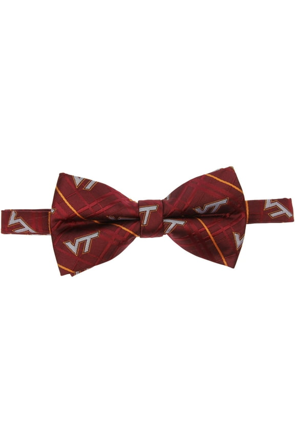 Men's Maroon Virginia Tech Hokies Oxford Bow Tie