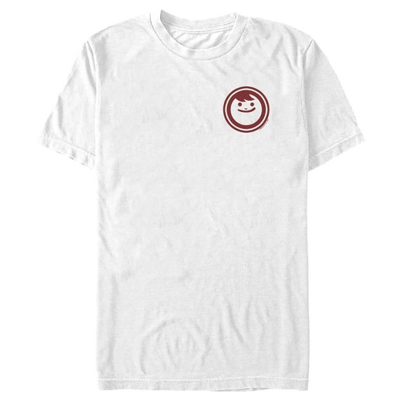 Men's Maruchan Red Mascot Graphic Tee White Medium