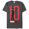 thumbnail image 1 of Men's Marvel 10 Anniversary Gamora  Graphic Tee Charcoal X Large, 1 of 4