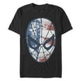 thumbnail image 1 of Men's Marvel 4th of July Spider-Man American Flag Mask Graphic T-Shirt, 1 of 5