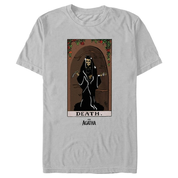 Men's Marvel: Agatha All Along Dead Tarot Card Graphic T-Shirt