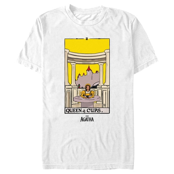 Men's Marvel: Agatha All Along Queen Of Cups Card Graphic T-Shirt