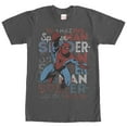 thumbnail image 1 of Men's Marvel Amazing Spider-Man Jump Graphic Tee Charcoal Heather X Large, 1 of 4