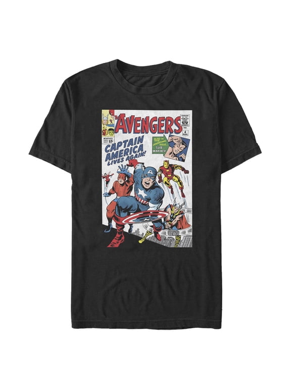 Men's Marvel America Lives Again Graphic T-Shirt