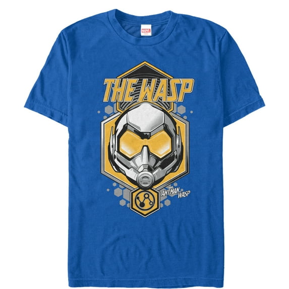 Men's Marvel Ant-Man and the Wasp Hope Particles Graphic Tee Royal Blue Small