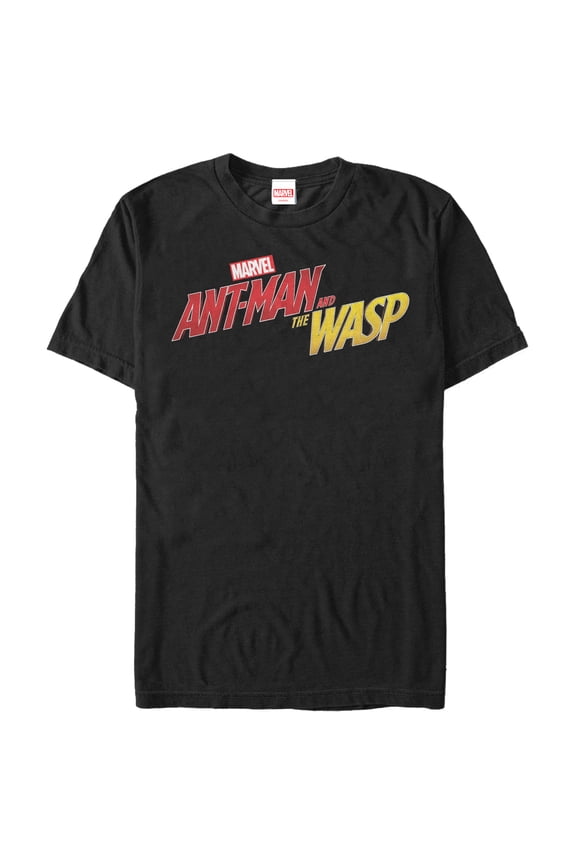Men's Marvel Ant-Man and the Wasp Logo Graphic Tee Black 2X Large
