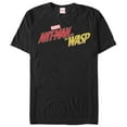 thumbnail image 1 of Men's Marvel Ant-Man and the Wasp Logo  Graphic Tee Black X Large, 1 of 4
