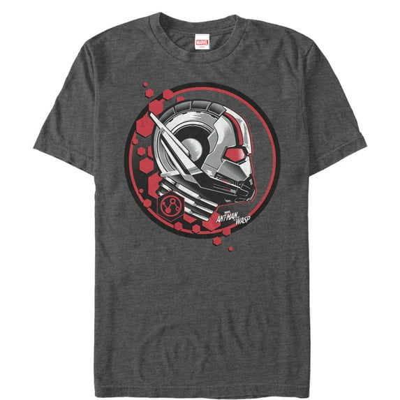 Men's Marvel Ant-Man and the Wasp Stamp Graphic Tee Charcoal Heather X Large