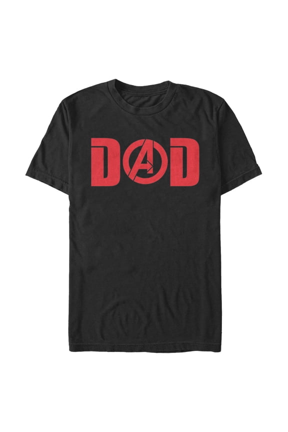 Men's Marvel Avengers Dad Logo Graphic T-Shirt