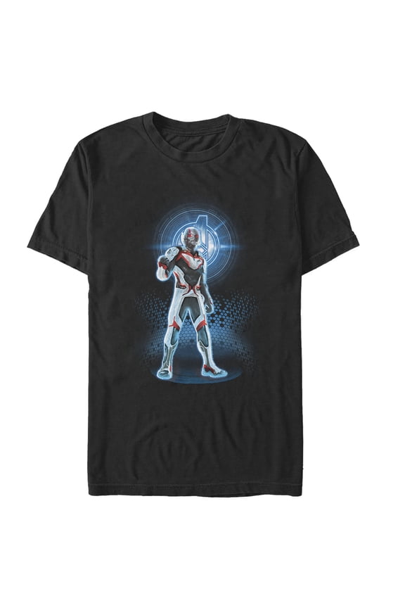 Men's Marvel Avengers: Endgame Ant-Man Quantum Ready  Graphic Tee Black Large