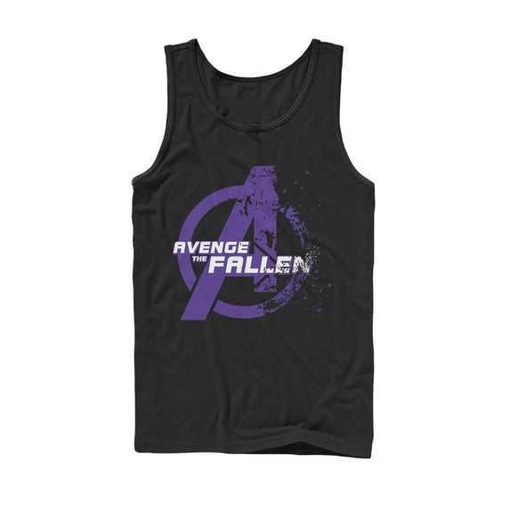 Men's Marvel Avengers: Endgame Avenge Fallen Dust Tank Top Black Medium