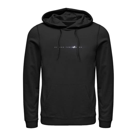 Men's Marvel Avengers: Endgame Avenge the Fallen Pull Over Hoodie Black Medium