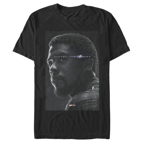 Men's Marvel Avengers: Endgame Black Panther Poster Graphic Tee Black 4X Large