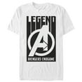 thumbnail image 1 of Men's Marvel Avengers: Endgame Bold Legend Logo  Graphic Tee White Medium, 1 of 4